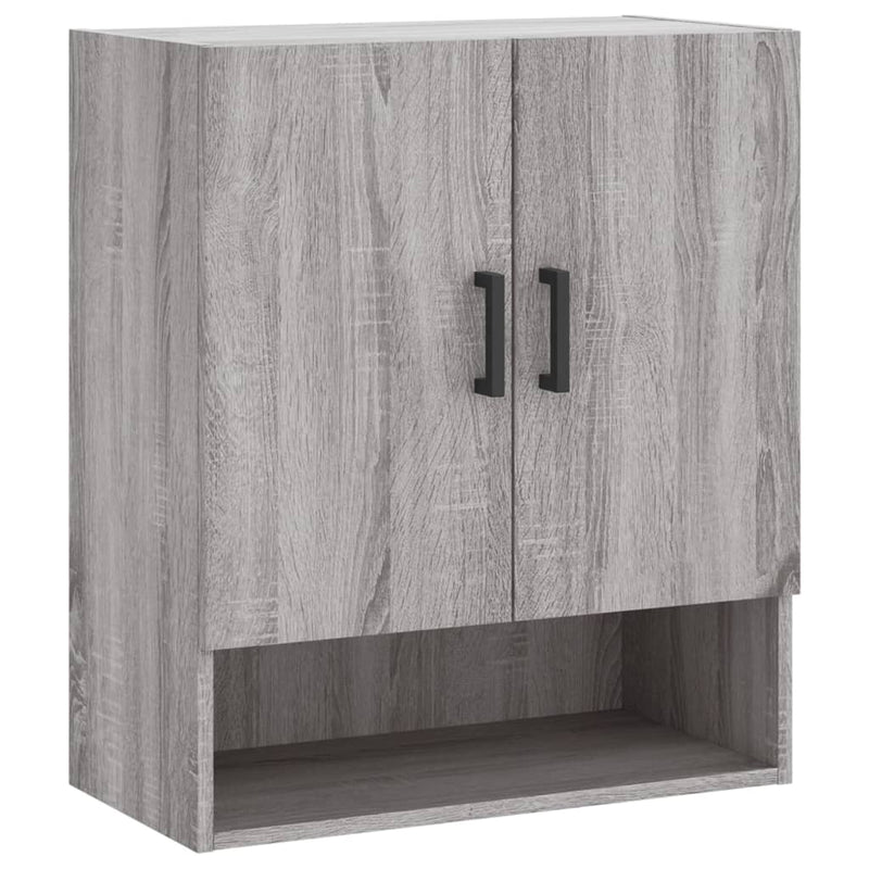 Wandschrank Grau Sonoma 60x31x70 cm Holzwerkstoff