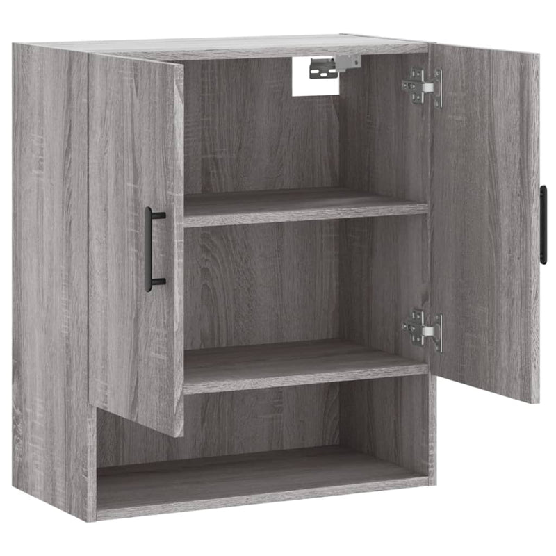 Wandschrank Grau Sonoma 60x31x70 cm Holzwerkstoff