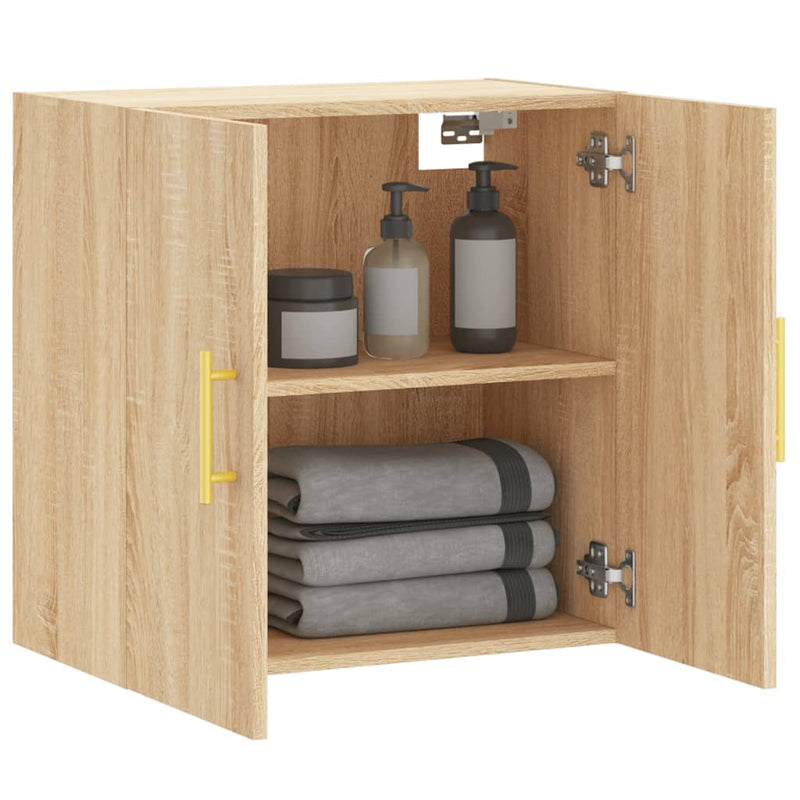 Wandschrank Sonoma-Eiche 60x31x60 cm Holzwerkstoff