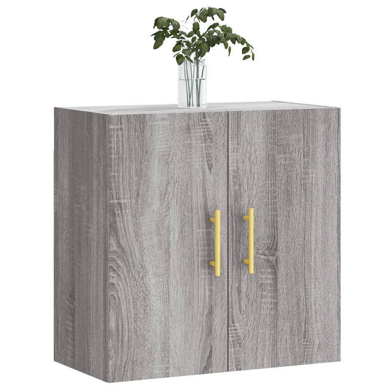 Wandschrank Grau Sonoma 60x31x60 cm Holzwerkstoff