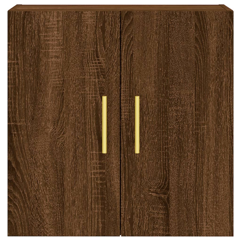 Wandschrank Braun Eichen-Optik 60x31x60 cm Holzwerkstoff