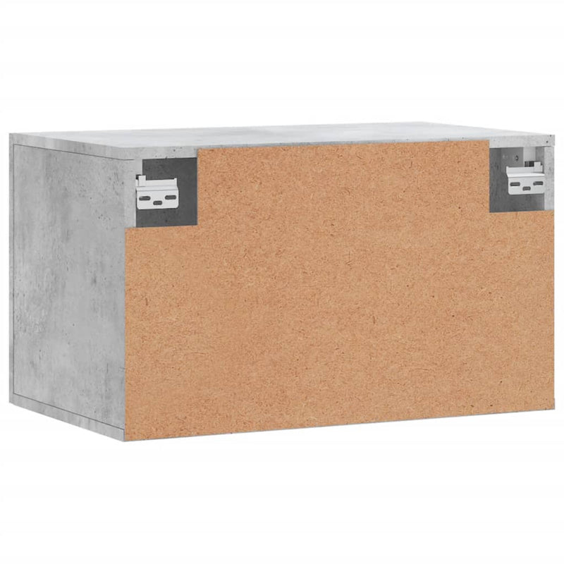 Wandschrank Betongrau 60x36,5x35 cm Holzwerkstoff