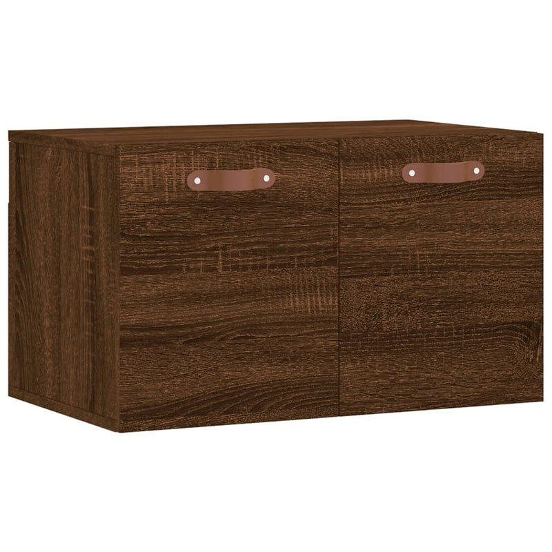 Wandschrank Braun Eichen-Optik 60x36,5x35cm Holzwerkstoff