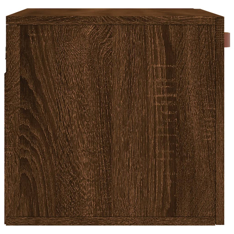 Wandschrank Braun Eichen-Optik 60x36,5x35cm Holzwerkstoff