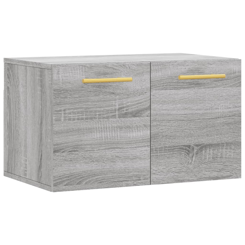 Wandschrank Grau Sonoma 60x36,5x35 cm Holzwerkstoff