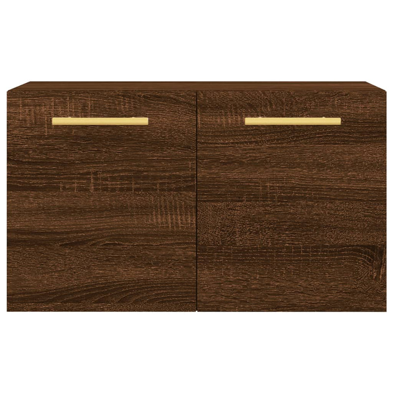 Wandschrank Braun Eichen-Optik 60x36,5x35cm Holzwerkstoff