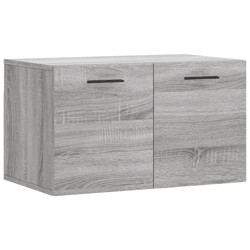 Wandschrank Grau Sonoma 60x36,5x35 cm Holzwerkstoff