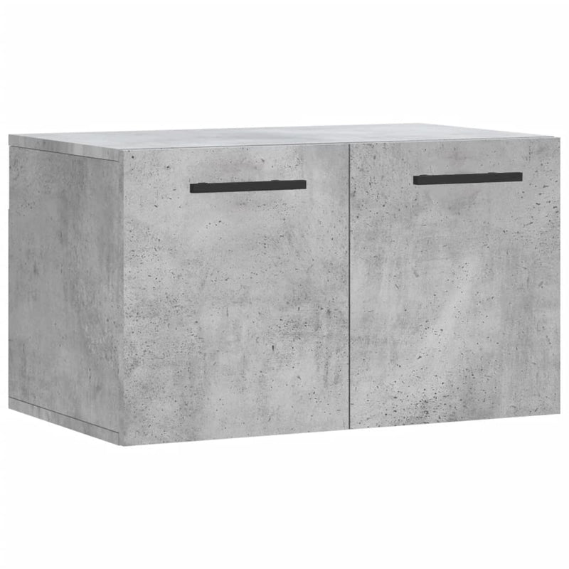 Wandschrank Betongrau 60x36,5x35 cm Holzwerkstoff