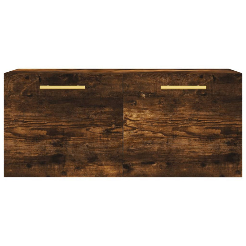 Wandschrank Räuchereiche 80x36,5x35 cm Holzwerkstoff