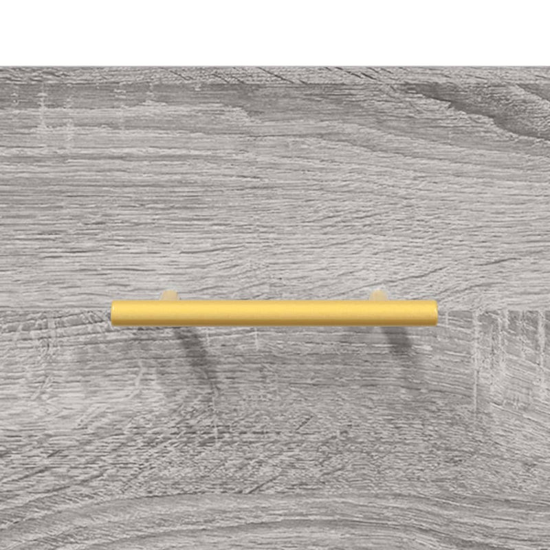 Wandschrank Grau Sonoma 80x36,5x35 cm Holzwerkstoff