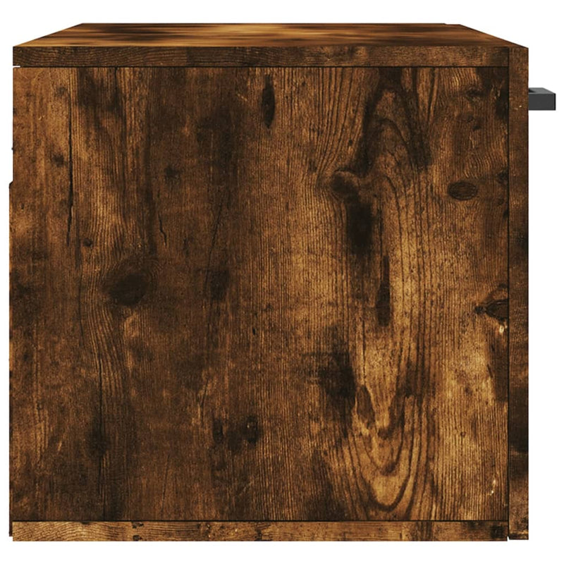 Wandschrank Räuchereiche 80x36,5x35 cm Holzwerkstoff