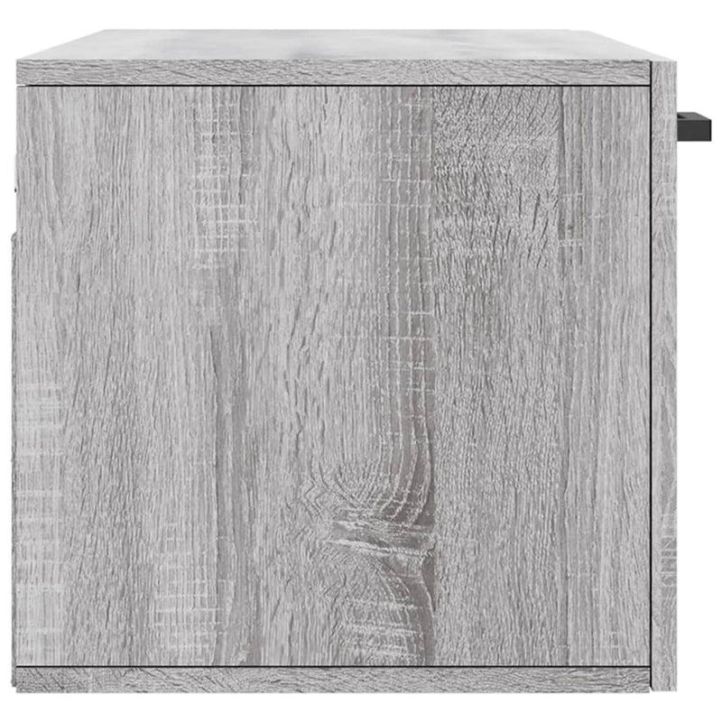 Wandschrank Grau Sonoma 80x36,5x35 cm Holzwerkstoff