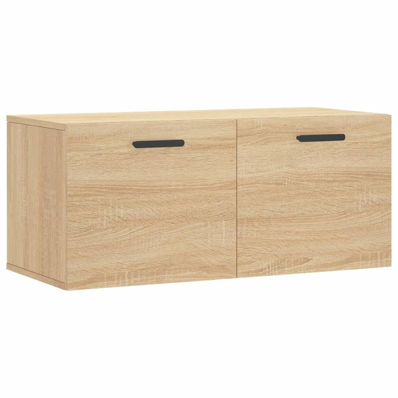 Wandschrank Sonoma-Eiche 80x36,5x35 cm Holzwerkstoff