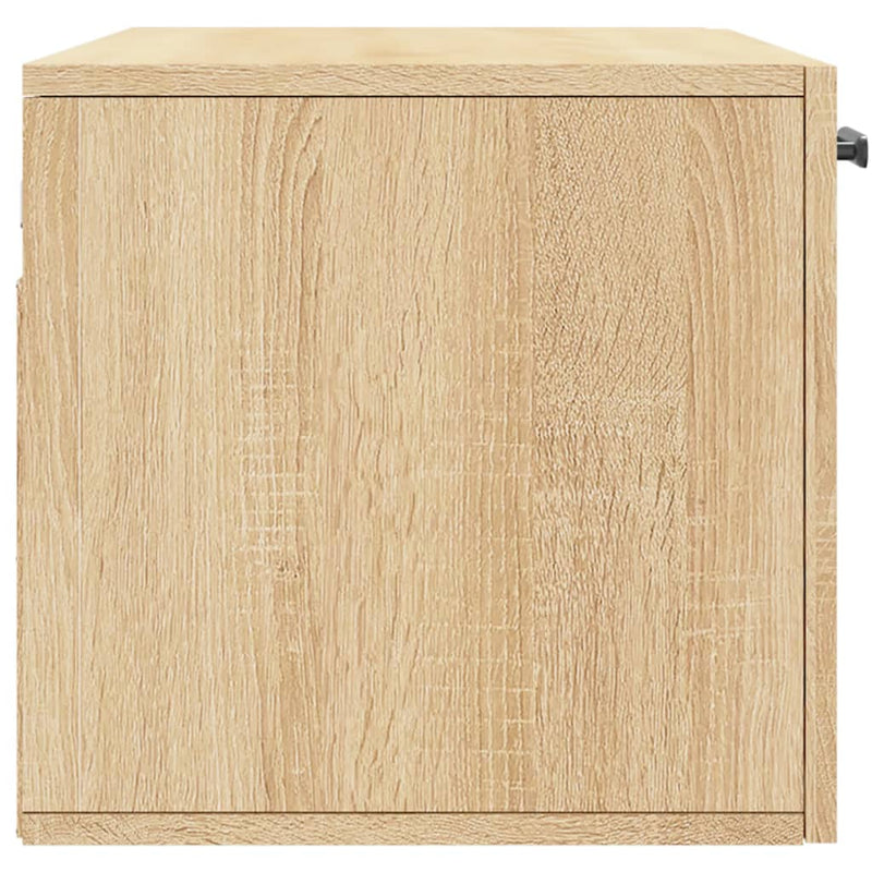 Wandschrank Sonoma-Eiche 80x36,5x35 cm Holzwerkstoff