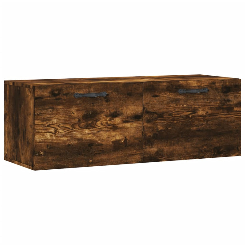 Wandschrank Räuchereiche 100x36,5x35 cm Holzwerkstoff