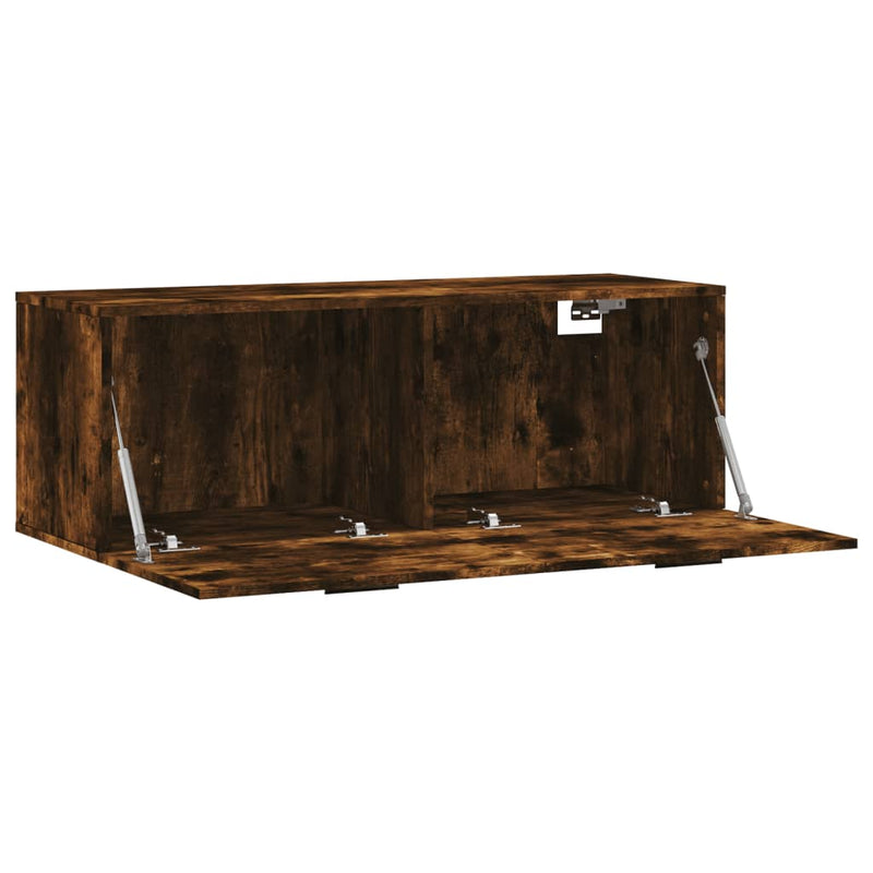 Wandschrank Räuchereiche 100x36,5x35 cm Holzwerkstoff