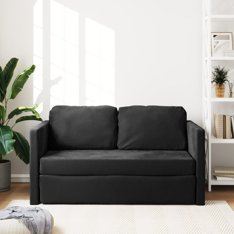 Bodensofa Mit Schlaffunktion 122X204X55 Cm Samt