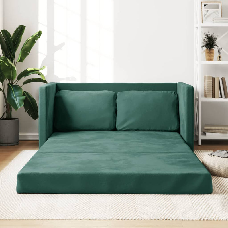 Bodensofa Mit Schlaffunktion 122X204X55 Cm Samt