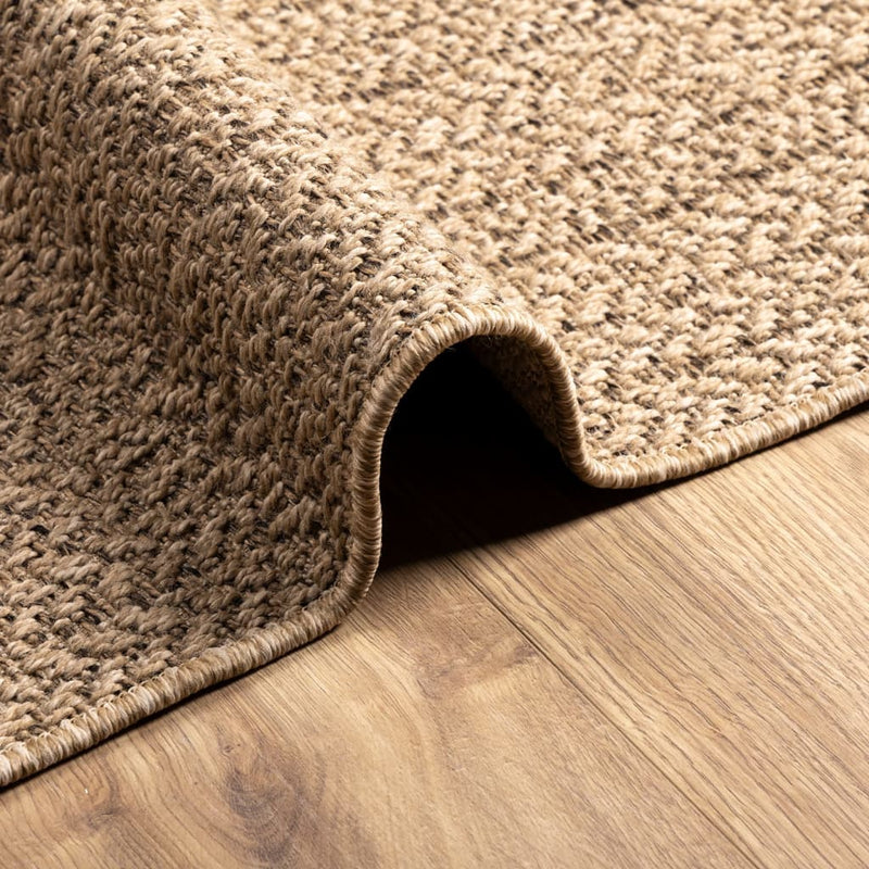 Teppich ZIZUR 200x290 cm Jute-Optik Indoor und Outdoor