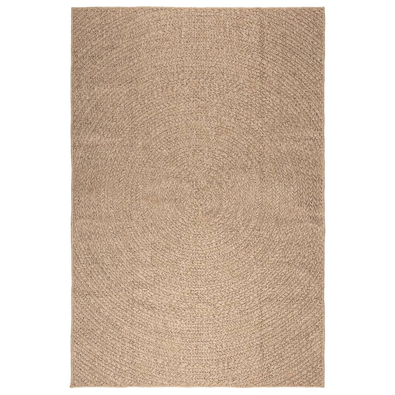 Teppich ZIZUR 200x290 cm Jute-Optik Indoor und Outdoor