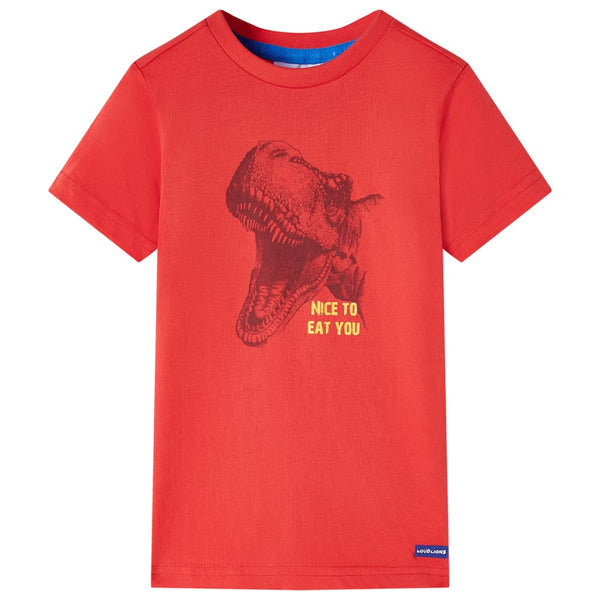 Kinder-T-Shirt Rot 116