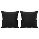 2-Sitzer-Sofa Mit Zierkissen 120 Cm Kunstleder