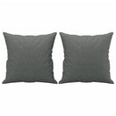 3-Sitzer-Sofa Mit Zierkissen 180 Cm Stoff