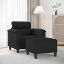 Sessel Mit Hocker 60 Cm Mikrofasergewebe