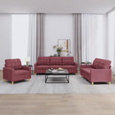 3-Tlg. Sofagarnitur Stoff