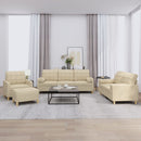 3-Tlg. Sofagarnitur Stoff