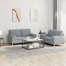 2-Tlg. Sofagarnitur Stoff