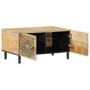 Couchtisch 80X50X40 Cm Massivholz Mango