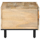 Couchtisch 80X50X40 Cm Massivholz Mango