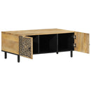 Couchtisch 100X54X40 Cm Massivholz Mango