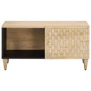 Couchtisch 80X50X40 Cm Massivholz Mango