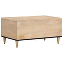 Couchtisch 80X50X40 Cm Massivholz Mango