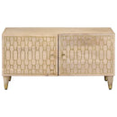 Couchtisch 80X50X40 Cm Massivholz Mango