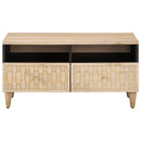 Couchtisch 80X54X40 Cm Massivholz Mango
