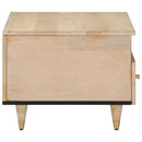 Couchtisch 80X54X40 Cm Massivholz Mango