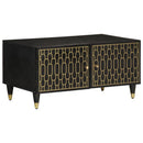 Couchtisch 80X50X40 Cm Massivholz Mango