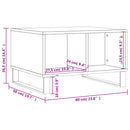 Couchtisch 60X50X36,5 Cm Holzwerkstoff