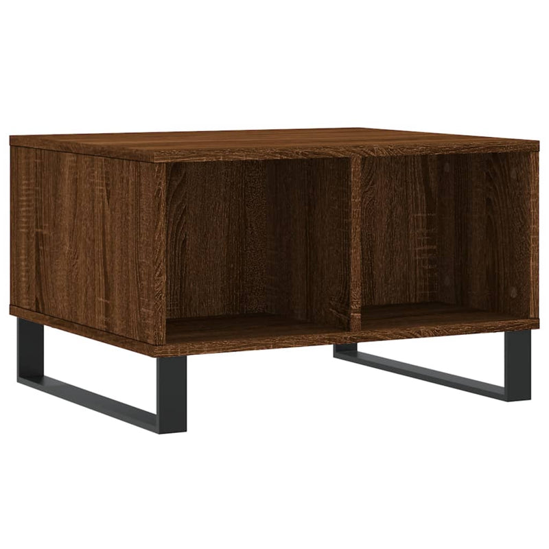 Couchtisch Braun Eichen-Optik 60x50x36,5 cm Holzwerkstoff