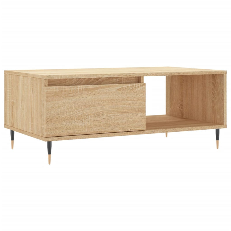 Couchtisch Sonoma-Eiche 90x50x36,5 cm Holzwerkstoff