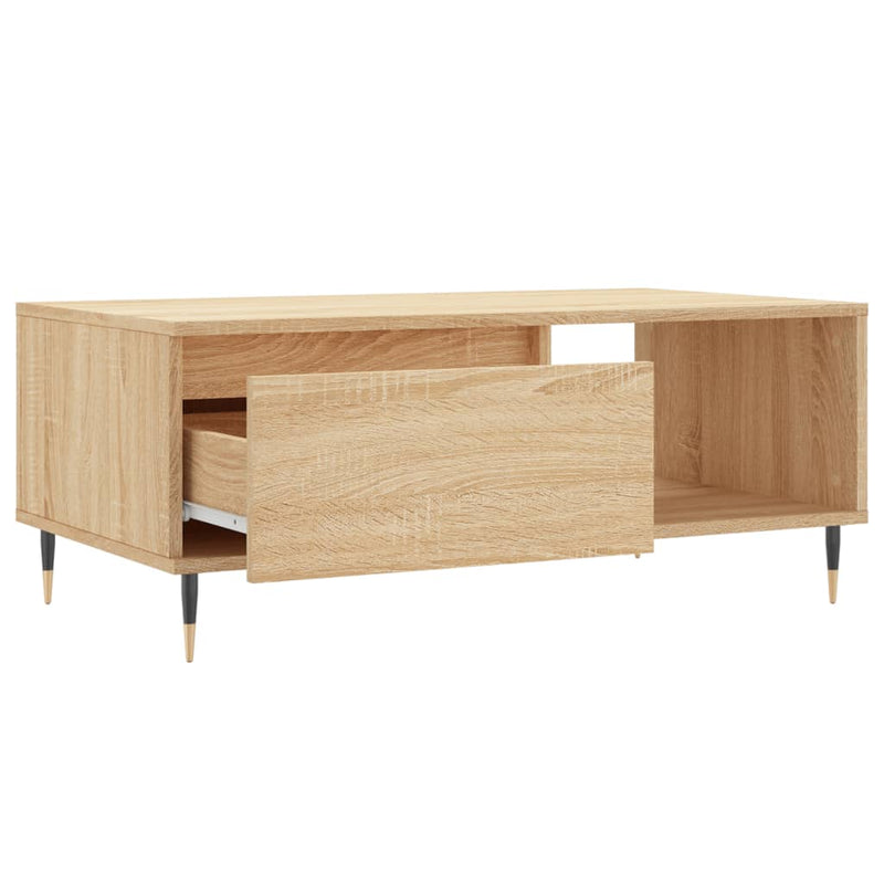 Couchtisch Sonoma-Eiche 90x50x36,5 cm Holzwerkstoff