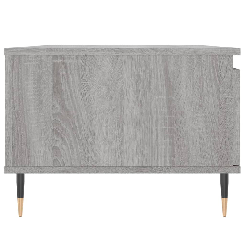 Couchtisch Grau Sonoma 90x50x36,5 cm Holzwerkstoff