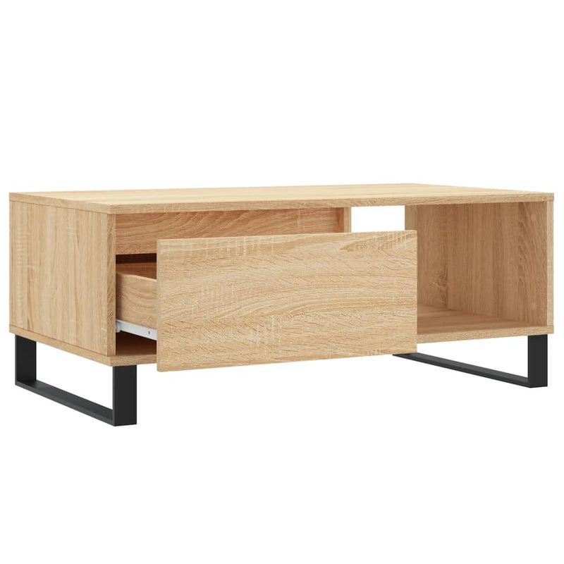 Couchtisch Sonoma-Eiche 90x50x36,5 cm Holzwerkstoff