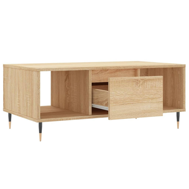 Couchtisch Sonoma-Eiche 90x50x36,5 cm Holzwerkstoff