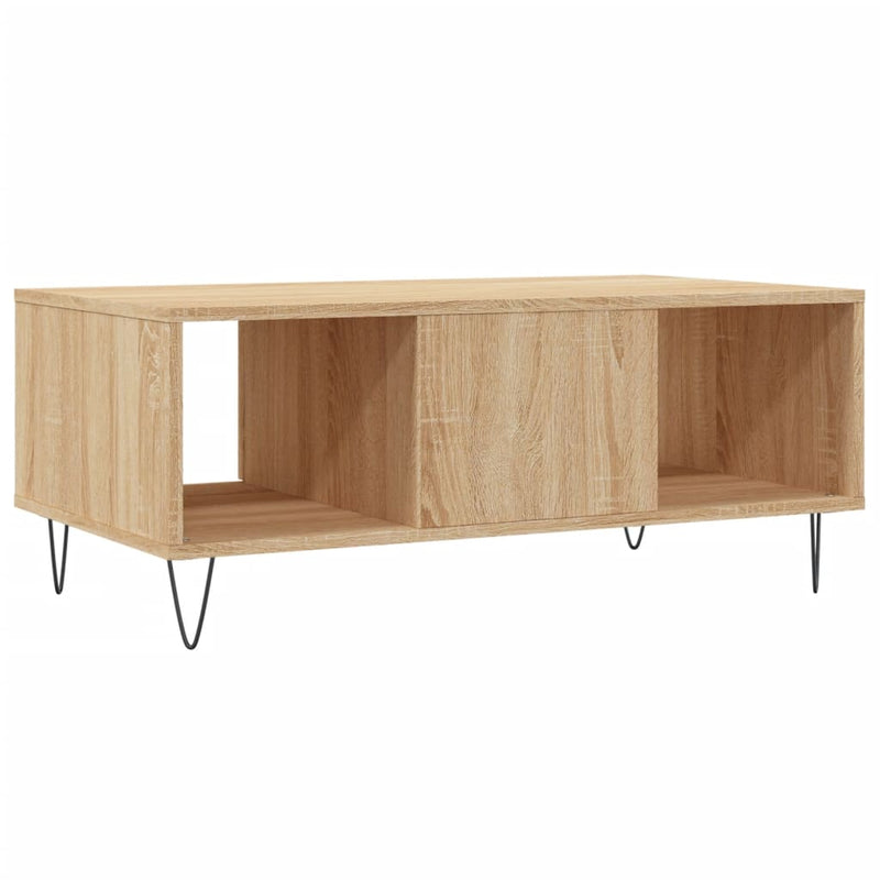 Couchtisch Sonoma-Eiche 90x50x36,5 cm Holzwerkstoff