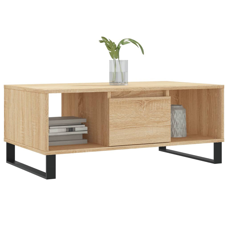 Couchtisch Sonoma-Eiche 90x50x36,5 cm Holzwerkstoff