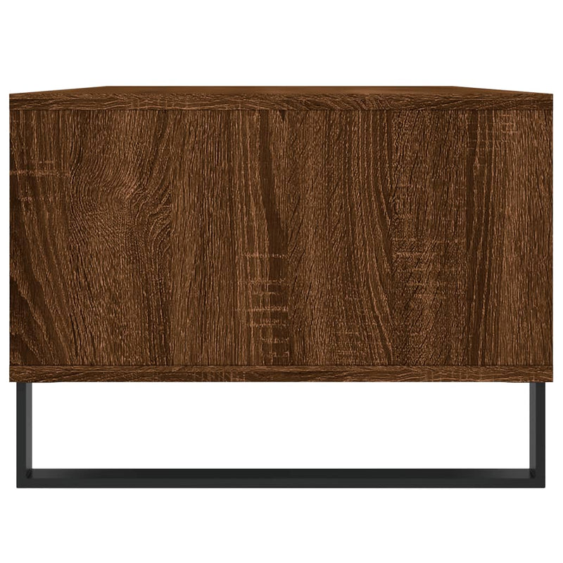 Couchtisch Braun Eichen-Optik 90x50x36,5 cm Holzwerkstoff